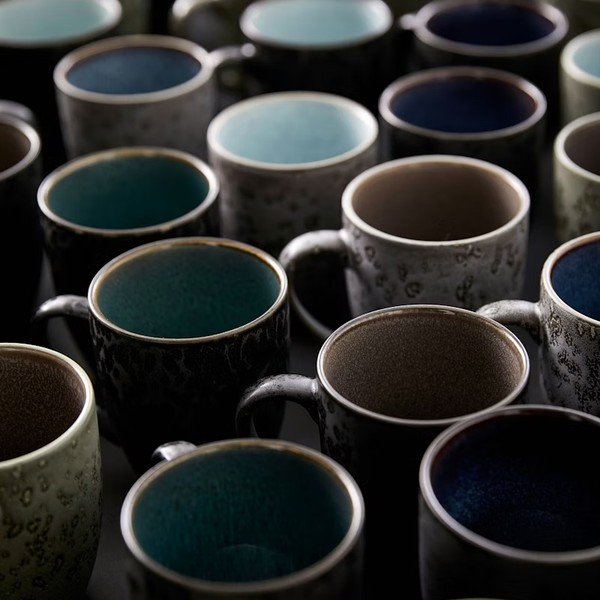 Crne/tamno plave keramičke šalice u setu 4 kom 300 ml Gastro Black/Mix – Bitz-image-3