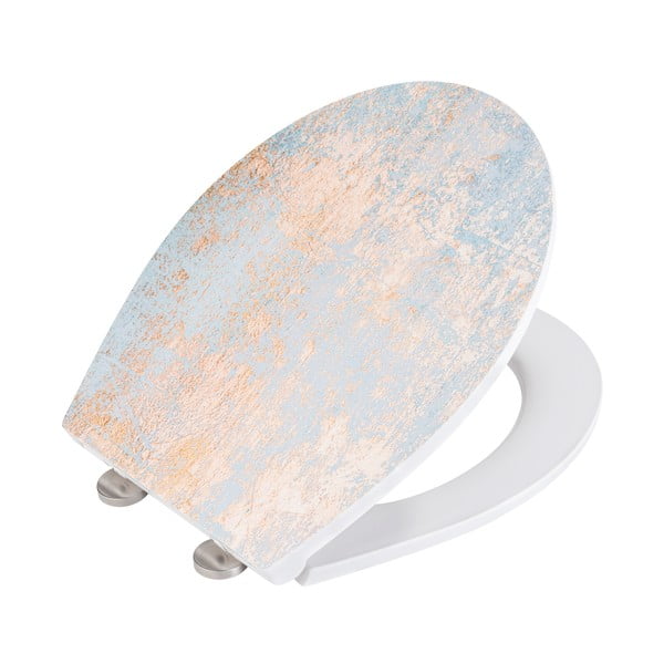 WC daska s automatskim zatvaranjem 37,5 x 44,5 cm Agate - Wenko-image-2