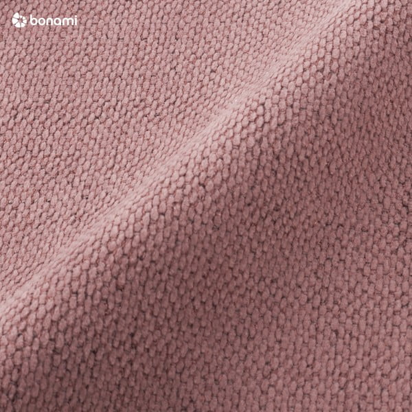 Ružičasti tapecirani bračni krevet s prostorom za pohranu s podnicom 160x200 cm Lupine – Micadoni -image-1