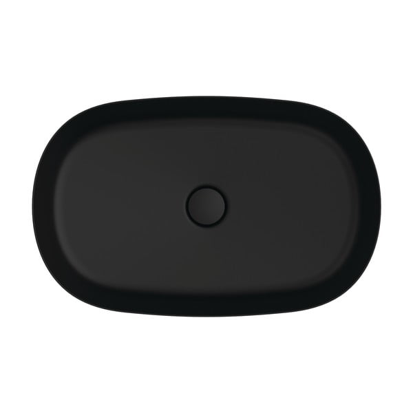 Mat crni keramički umivaonik 60x38 cm Ipalyss – Ideal Standard-image-2