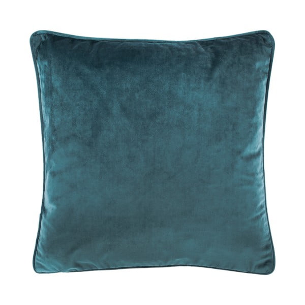 Tamno tirkizni jastuk Tiseco Home Studio Velvety, 45 x 45 cm
