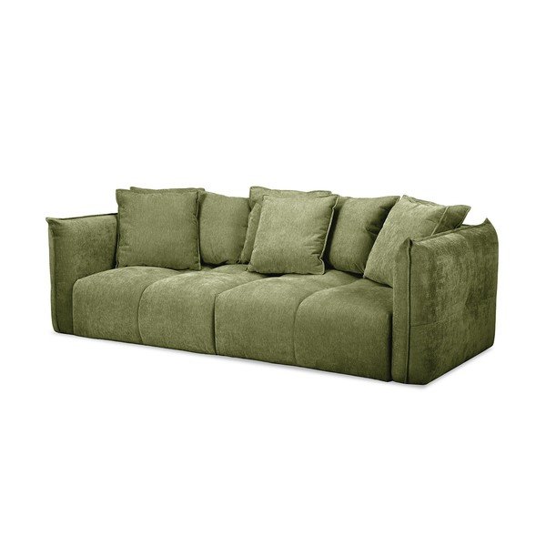 Zelena sofa od šenila Harlem – Bobochic Paris-image-4
