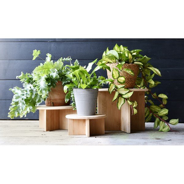 Bambusov stalak za tegle za cvijeće ø 25 cm (visina 19,5 cm) – Esschert Design-image-2