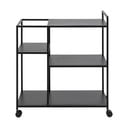 Crna bar kolica Actona Newcastle