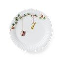 Bijeli desertni porculanski tanjur s božićnim motivom ø 19 cm Hammershøi Christmas – Kähler Design