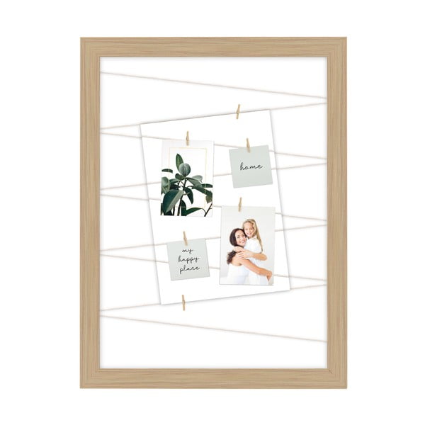 Viseći okvir u prirodnoj boji 40x50 cm Beech – knor