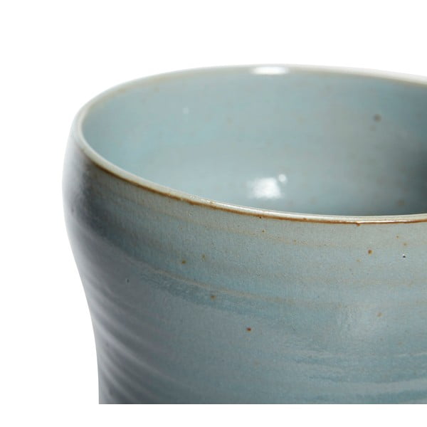 Set od 2 plave keramičke tegle za cvijeće Hübsch Tina-image-2