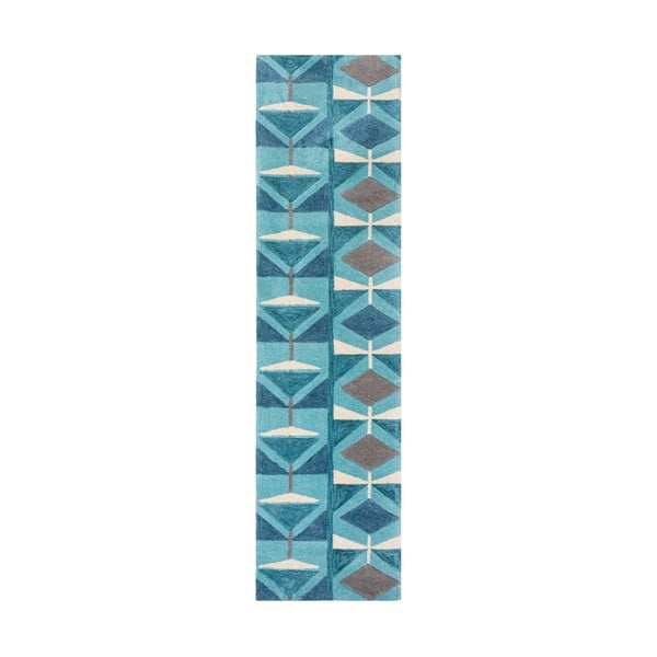 Plavi tepih Flair Rugs Kodiac, 60 x 230 cm