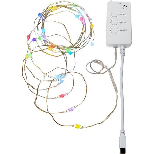 Svjetleći lanac broj žarulja 30 kom s USB dužina 300 cm Smart Strip – Star Trading