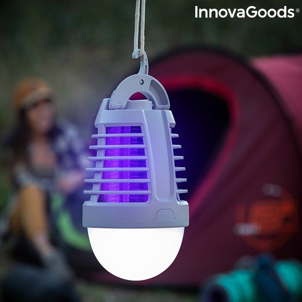 Punjiva lucerna protiv komaraca 2 u 1 InnovaGoods-image-4