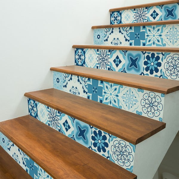 Set od 2 naljepnice za stepenice Ambiance Evoleo, 15 x 105 cm