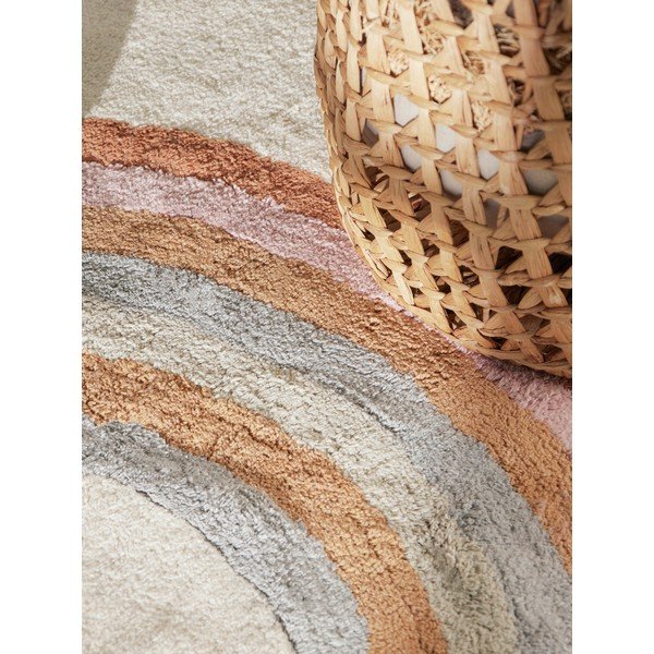 Krem periv/ručno rađen pamučan dječji tepih 140x200 cm Snuggle Petite – Hanse Home-image-2