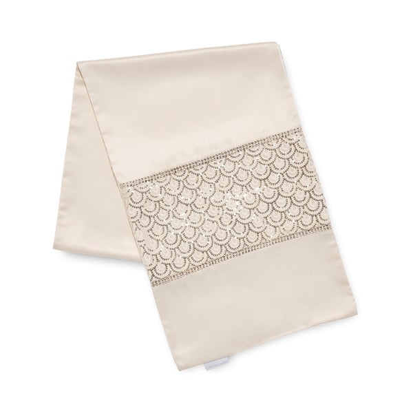 Nadstolnjak od mikrosatena 33x180 cm Deco Sequin – Catherine Lansfield-image-2