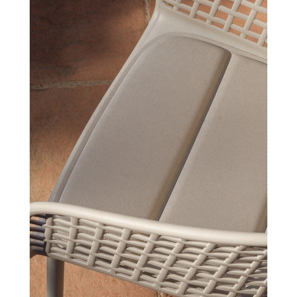 Bež vrtni jastuk za sjedenje 43x45 cm Sindera – Kave Home-image-1