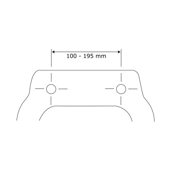 Bijelo WC sjedalo s lakim zatvaranjem Wenkoo Santana, 44 x 37 cm-image-3