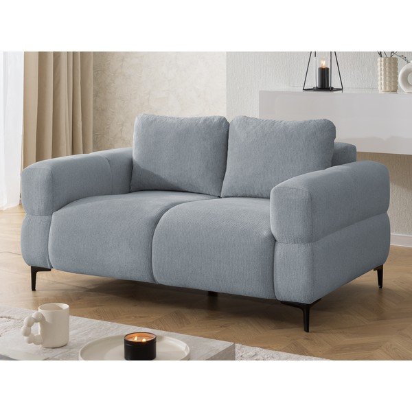 Prljavo plava sofa 154 cm Helio – Ropez-image-2