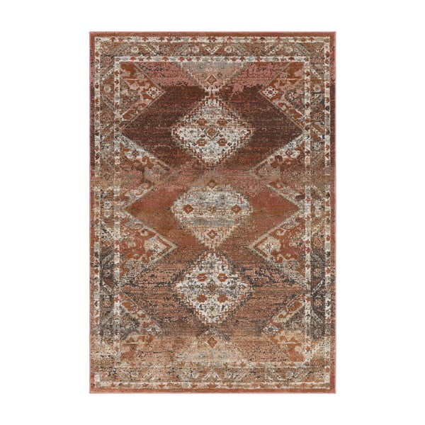Crveno-smeđi tepih 170x120 cm Zola - Asiatic Carpets