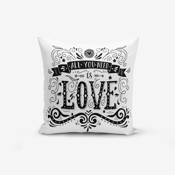 Pamučna navlaka za jastuk Minimalistic Cushion Covers Hearth, 45 x 45 cm