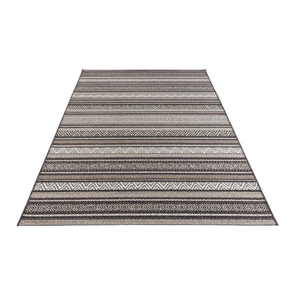 Crno-smeđi tepih prikladan za van Elle Decoration Bloom Rodez, 80 x 150 cm-image-4