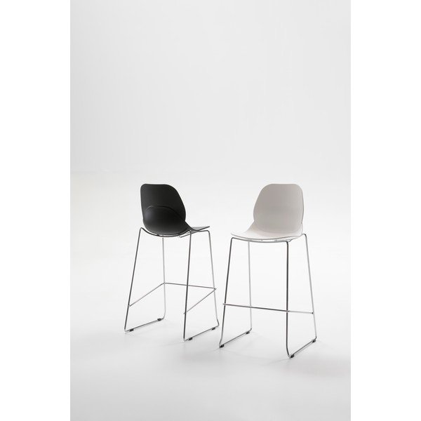 Set od 4 crne Marckeric Greta barske stolice-image-1