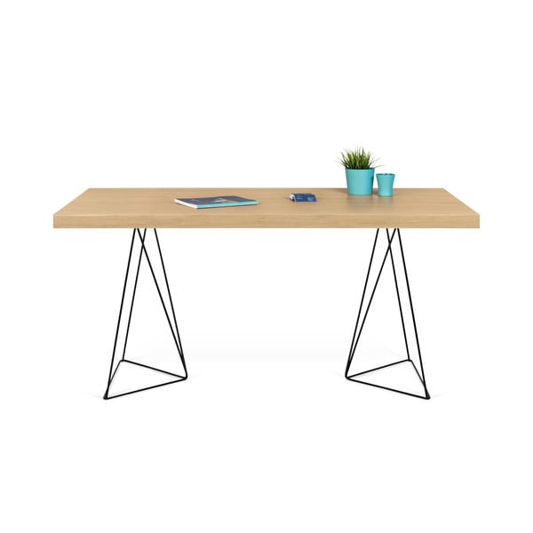 Stol s crnim nogama TemaHome Multi, 160 x 90 cm-image-2