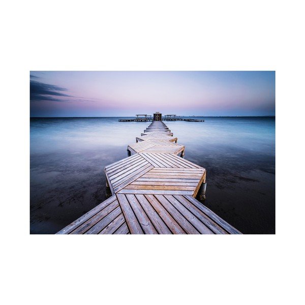 Slika 113x85 cm Twilight Pier – Styler