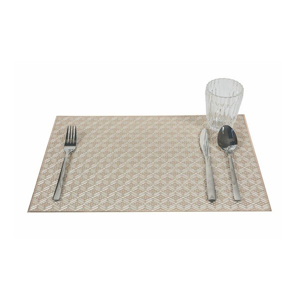 Set od 6 podmetača u bijelo-zlatnoj boji Villa d'Este Geometric, 30 x 45 cm-image-4
