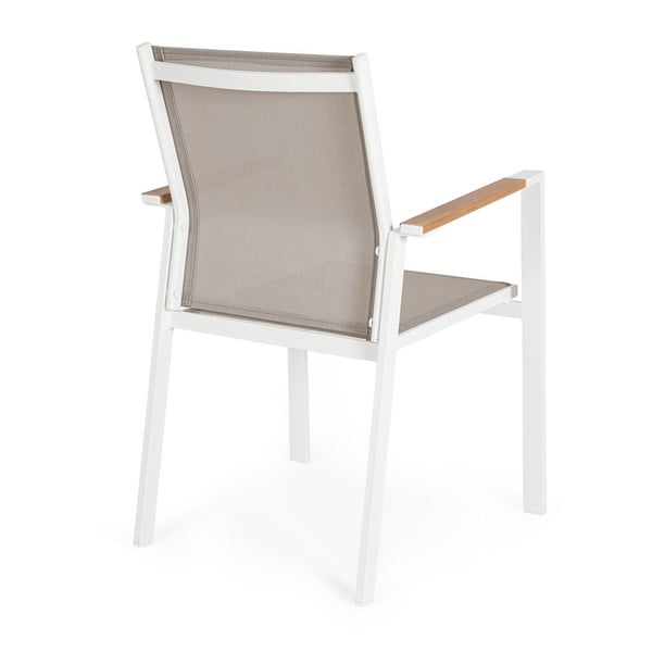 Bijela metalna vrtna stolica Heta   – Bizzotto-image-3