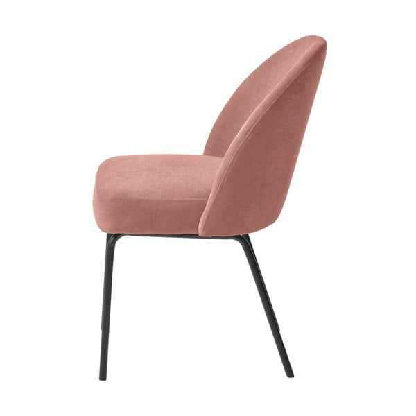 Ružičasta blagovaonska stolica Creston - Unique Furniture-image-4
