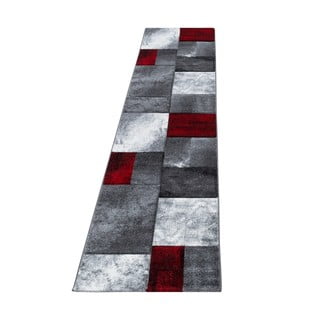 Bordo/siva staza 80x300 cm Hawaii – Ayyildiz Carpets