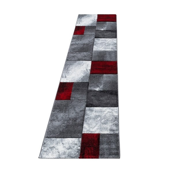 Bordo/siva staza 80x300 cm Hawaii – Ayyildiz Carpets