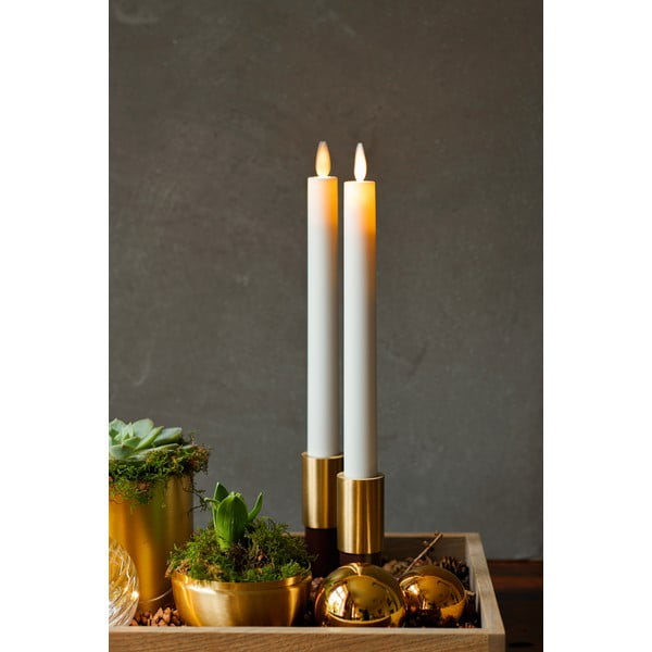 LED svijeće u setu 2 kom na baterije (visina 25 cm) Sara Crown – Sirius-image-1