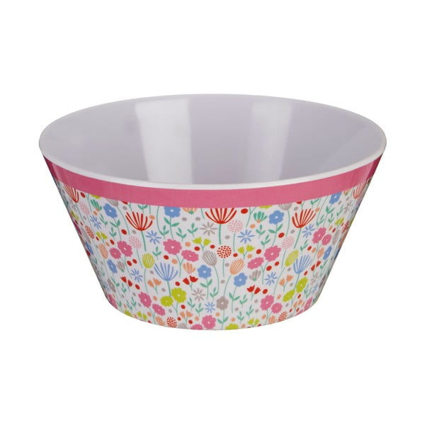 Šarena zdjela s cvjetnim motivom Premier Housewares Casey, ⌀ 15 cm