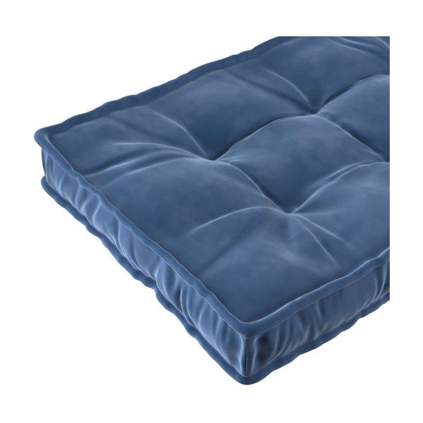 Plavi dječji madrac 60x120 cm Posh Velvet - Yellow Tipi-image-1