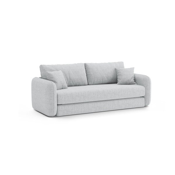 Svijetlo siva sklopiva sofa 225 cm – Micadoni -image-3