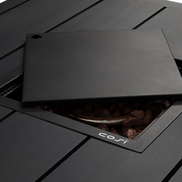 Stakleni set za ognjište COSI Cosi, 45 x 45 cm-image-1