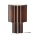 Siva stolna lampa s tekstilnim sjenilom (visina 32 cm) Catis – Markslöjd