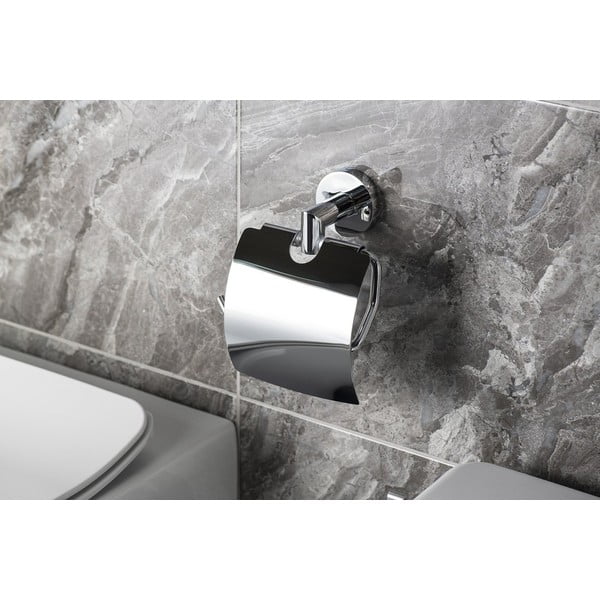 Mesingani držač za toaletni papir u srebrnoj boji Sapho X-Round-image-2
