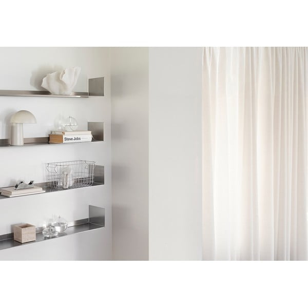 Željezna polica u mat srebrnoj boji 80,5 cm Float – Mette Ditmer Denmark-image-2