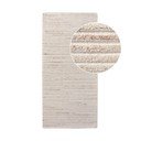 Krem ručno rađena vunena staza 80x180 cm Mango – House Nordic