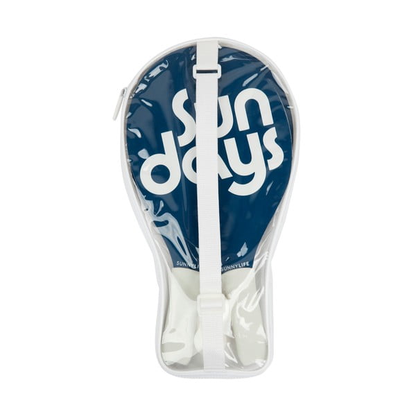 Komplet od 2 reketa i lopte za tenis na pijesku Sunnylife Indigo-image-1