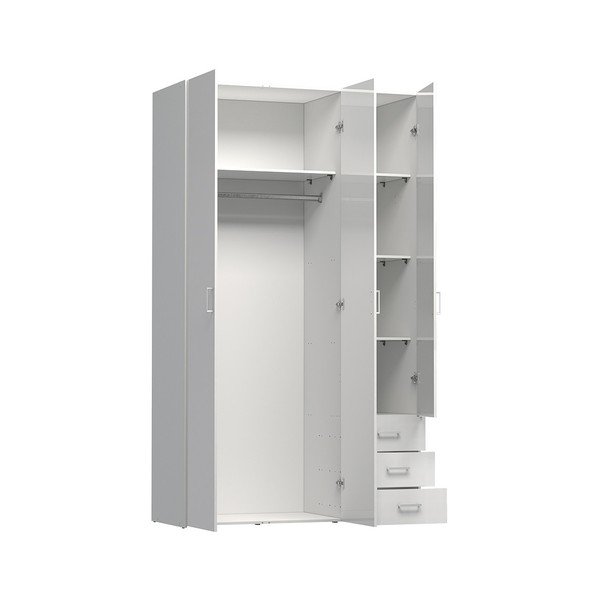 Bijeli ormar Evegreen House Spark, visina 200,4 cm-image-1