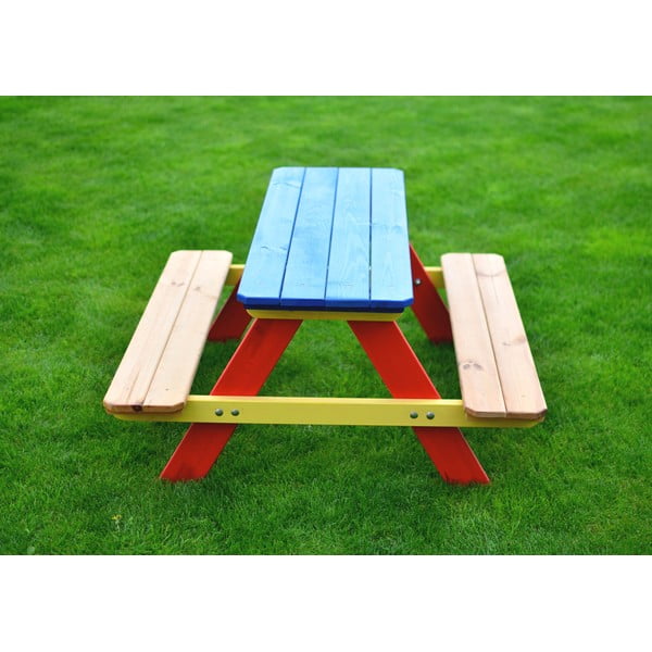 Dječja vrtna klupa sa stolom - Rojaplast-image-2
