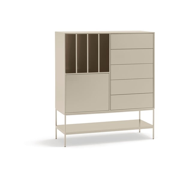 Krem ormarić 120x140x45 cm Platt – Teulat-image-2