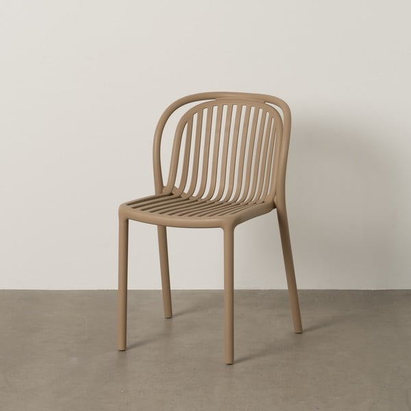 Bež plastična blagovaonska stolica Alia – Ixia-image-1