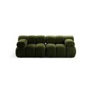 Zelena sofa od bouclé tkanine 188 cm Bellis – Micadoni Home