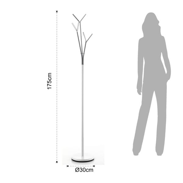 Metalna vješalica Tomasucci Dandy, visina 175 cm-image-2