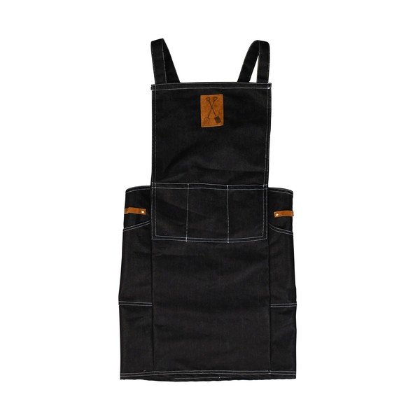 Crna vrtna pregača Esschert Design Denim Japan-image-2