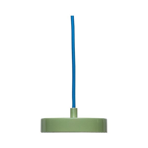Crvena/zelena metalna viseća svjetiljka ø 25 cm Remi – Hübsch-image-3