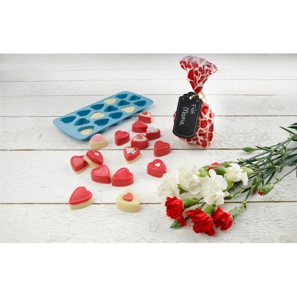Plavi silikonski kalup za čokoladu Fackelmann Sweet Sensation-image-1
